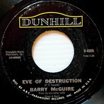 Barry McGuire - Eve of Destruction / What Exactly&#39;s The Matter With Me [7&quot; 45] - £1.82 GBP