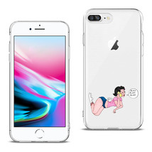 [Pack Of 2] Reiko Apple iPhone 8 PLUS Design Air Cushion Case With Lady  Design - £19.10 GBP