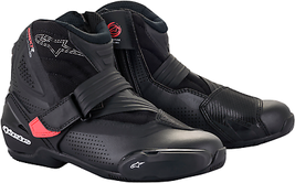 Alpinestars Women Stella SMX-1 R V2 Vented Boots - Black/Pink - Us 9 / Eu 41 222 - $189.95