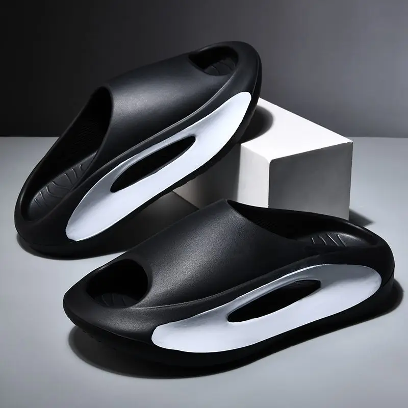 Comwarm New Summer Sneaker Slippers For Women Men Fashion Thick Bottom Slides - £16.96 GBP+