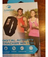 Zunammy Activity Tracker Watch ~ Black ~ Calories ~ Steps ~ Distance ~ T... - $30.00