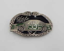 Harry Gant Nascar Belt Buckle Skoal 33 Green Enamel Car 3-1/4 Inch - $39.99