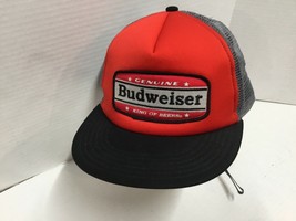 Budweiser Hat Snapback King of Beers Trucker Mesh Anheuser Busch Budweiser - £7.88 GBP