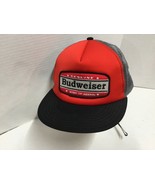 Budweiser Hat Snapback King of Beers Trucker Mesh Anheuser Busch Budweiser - $9.89