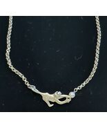 Vintage Mignon Faget Animal Cracker Children&#39;s Monkey &amp; Pearl Necklace - €148,99 EUR