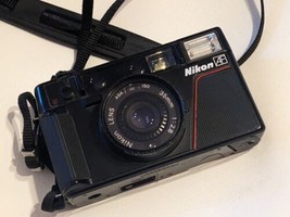 Nikon L35AF L35 AF Pikaichi Point &amp; Shoot 35mm Film Camera Japan Working - £161.83 GBP