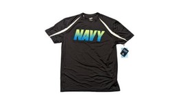 NWT U.S. Navy Officially licensed black Soffe Workout PT Training Shirt ... - $33.25