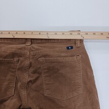 Lucky Brand Women’s Brown Stretch Sofia Skinny Corduroy Pants Size 4/27 (27×30) image 8