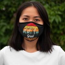 Fitted Polyester Face Mask: Protect Yourself with Style - $17.51