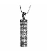 Kabbalah Amulet Mezuzah pendant with a prayer of sacred blessing Birkat ... - $128.59 CAD