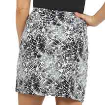 NWT IBKUL EVIE BLACK & WHITE GOLF TENNIS STRAIGHT SKORT - XS S M L & XL image 2