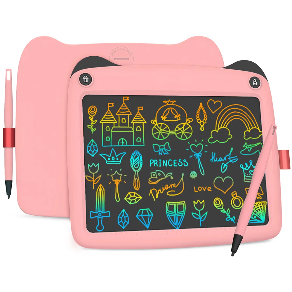 LCD Toddler Doodle Board 9 Inch Panda Colorful Toddler Writing pad Drawing - £8.76 GBP