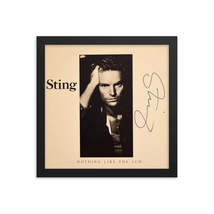 Sting signed "Body Wishes" album Reprint - $75.00