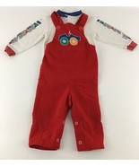 Vintage 80s Osh Kosh B&#39;Gosh 18mo Overalls Circus Elephants Shirt Health-... - $66.12 CAD