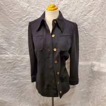 Vintage D&#39;Amselle New York Women&#39;s Black Jacket - £17.41 GBP