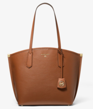 New Michael Kors Jane Large Pebble Leather Tote Luggage - £89.05 GBP