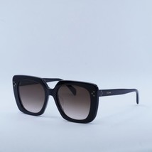 CELINE CL40218U 01F Shiny Black/Brown Gradient 55-19-145 Sunglasses New Authe... - £235.40 GBP