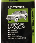 1992 TOYOTA LAND CRUISER Service Shop Repair Workshop Manual NEW - $239.95