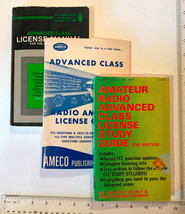 3 BKS * Amateur Radio License Manuals + Study Guides * FCC Vintage HAM CLASS DIY - £42.37 GBP