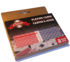 Playing Cards Cartes A Jouer 2 Deck Set  Jeux - £5.45 GBP