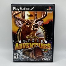 Cabelas Outdoor Adventure PS2 PlayStation 2 / W/ Manual / Fast Free Shipping - £7.36 GBP
