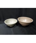 2 Vintage Texas Ware Nesting Mixing Bowls 111 &amp; 118 Confetti  - €42,95 EUR