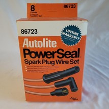 New Autolite 86723 Power Seal Spark Plug Wire Set - £15.57 GBP