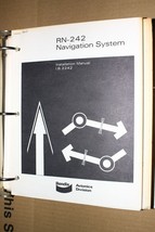 Honeywell Bendix King RN-242 navigation System  Installation manual IB2242 - $250.00