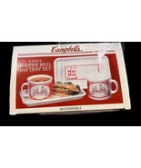 Vintage 1991 Campbell&#39;s Souper Mug &amp; Tray Set 4 pc. - In Original Box - £29.41 GBP