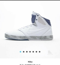 Nike Kobe 9 Lifestyle Marble Mens White Basketball Shoes Size 12 630774-100 - £71.92 GBP