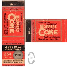 Vintage Matchbook Cover Koppers Coke coal 1940s Johnny Bulla Golf Ball Diamond - £7.75 GBP