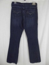 Women&#39;s Levi&#39;s 515 boot cut blue denim jeans rhinestones  30 x 31 size 4 - $16.19