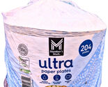 Member's Mark Ultra Dinner Paper Plates 10" 204 Count - $41.97