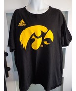 ADIDAS Iowa Hawkeyes Black The Go-To Tee T-Shirt Size 2XL Men&#39;s READ BELOW - $17.04 CAD