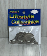 Joshua&#39;s Lifestyle Collectibles dollhouse miniatures silver tone utensil... - $12.86