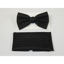 Men's Fancy Bow Tie/Hankie Set By J.Valintin Soft Microfiber Silky JVBT-15 image 2