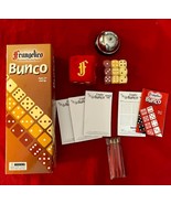 2002 Frangelico Liqueur Bunco Game New Box Open Plush Large Dice Complete - $188.16 MXN