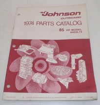 1974 Johnson Outboard Parts Catalog 85 HP - $16.98