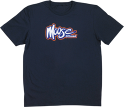 Moose Mens Offroad T-Shirt Tee Shirt Navy Small - £22.29 GBP