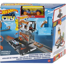 Hot Wheels City Downtown Repair Station Playset, with 1 toy Car - £14.87 GBP