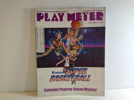 PLAY METER Magazine November 1984 Konami Super Basketball Arcade Gaming - $40.49