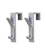 Pack of 2 Deflect-o Partition Cubicle Panel Hook  1 1/2w x 6 1/2h Gray P... - €28,06 EUR