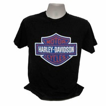 Harley-Davidson Legendary Motorcycles Men&#39;s T Shirt Medium Abiline Texas Kents - £13.92 GBP