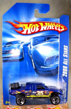 2008 Hot Wheels #71 All Stars Toyota Baja Truck Blue Variation w/Chrome ORUT5 Sp - £7.51 GBP