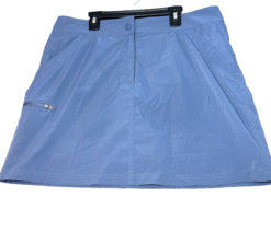 32 Degrees Cool Skorts Blue Womens Size Large Golf Tennis Shorts Under Skirt - $11.30