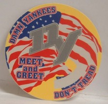 DAMN YANKEES  TED NUGENT / TOMMY SHAW - VINTAGE ORIGINAL CLOTH BACKSTAGE... - $10.00