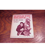 Would You Believe...? Don Adams Get Smart Book, 1966, softback - £5.50 GBP