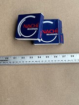 Quantity 3 Nachi Quest deep groove Ball bearings 6204 ZZEC3 20x47x14mm - $29.00