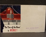 Nash Presents A &quot;Million Dollar Beauty&quot; Sales Brochure 1942 - $58.49