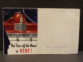 Nash Presents A &quot;Million Dollar Beauty&quot; Sales Brochure 1942 - $58.49